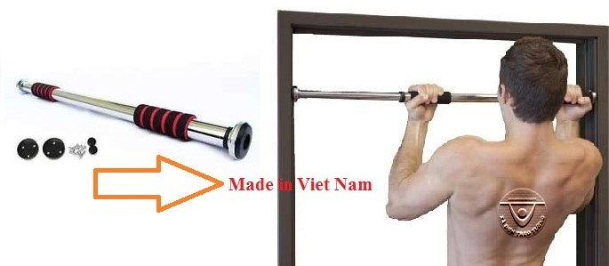 Chỉ cần mua xà đơn treo tường ở Hà Nội về tập, chẳng cần đến phòng gym nữa